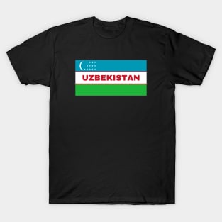 Uzbekistan Flag T-Shirt